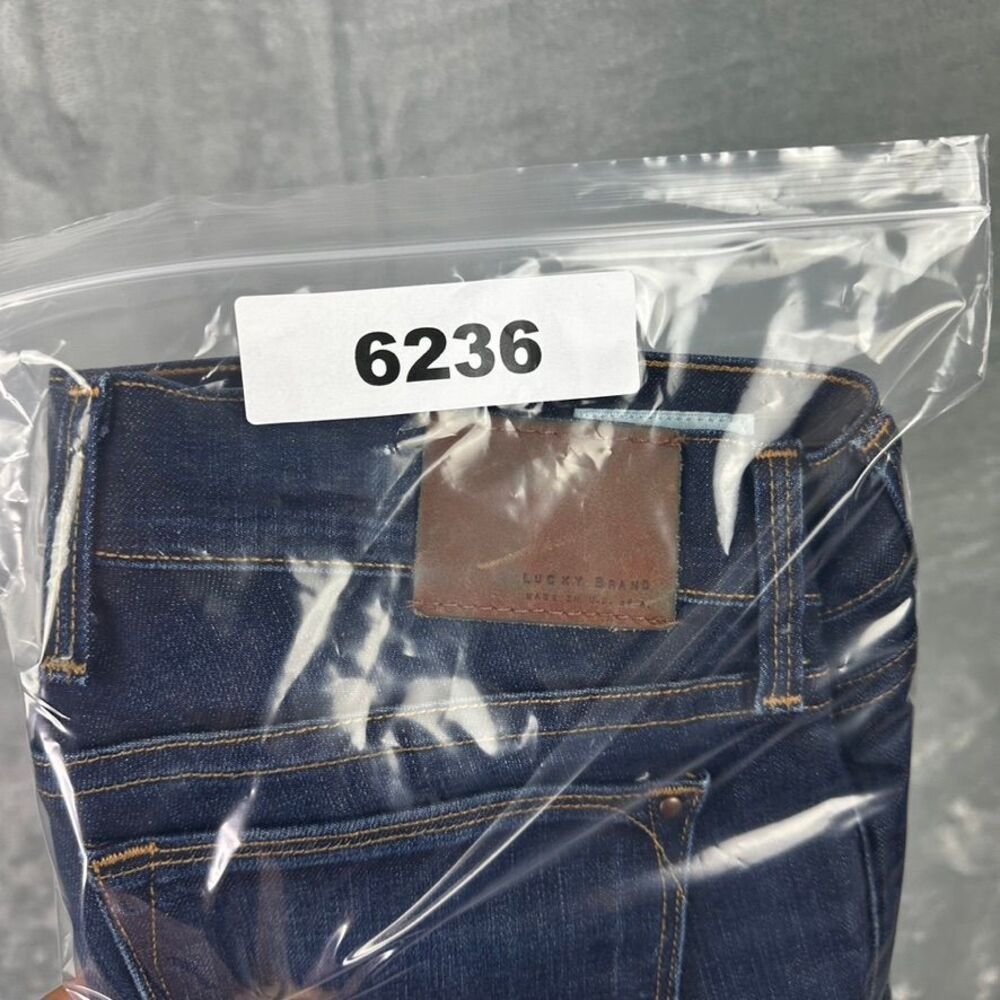 Lucky Brand Dark Wash Ankle Skinny Jeans Made in USA Designer Denim Size 4/27 - Picture 14 of 14
